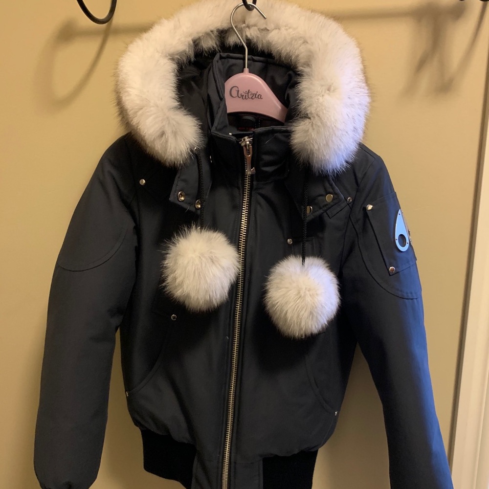 Moose knuckle bomber jacket size small